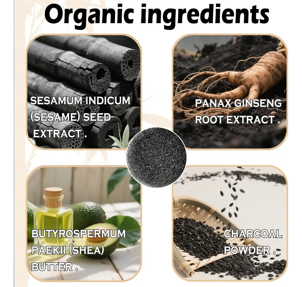 Barra de Shampoo Negro Anti Canas – Black Soap Bar Shampoo