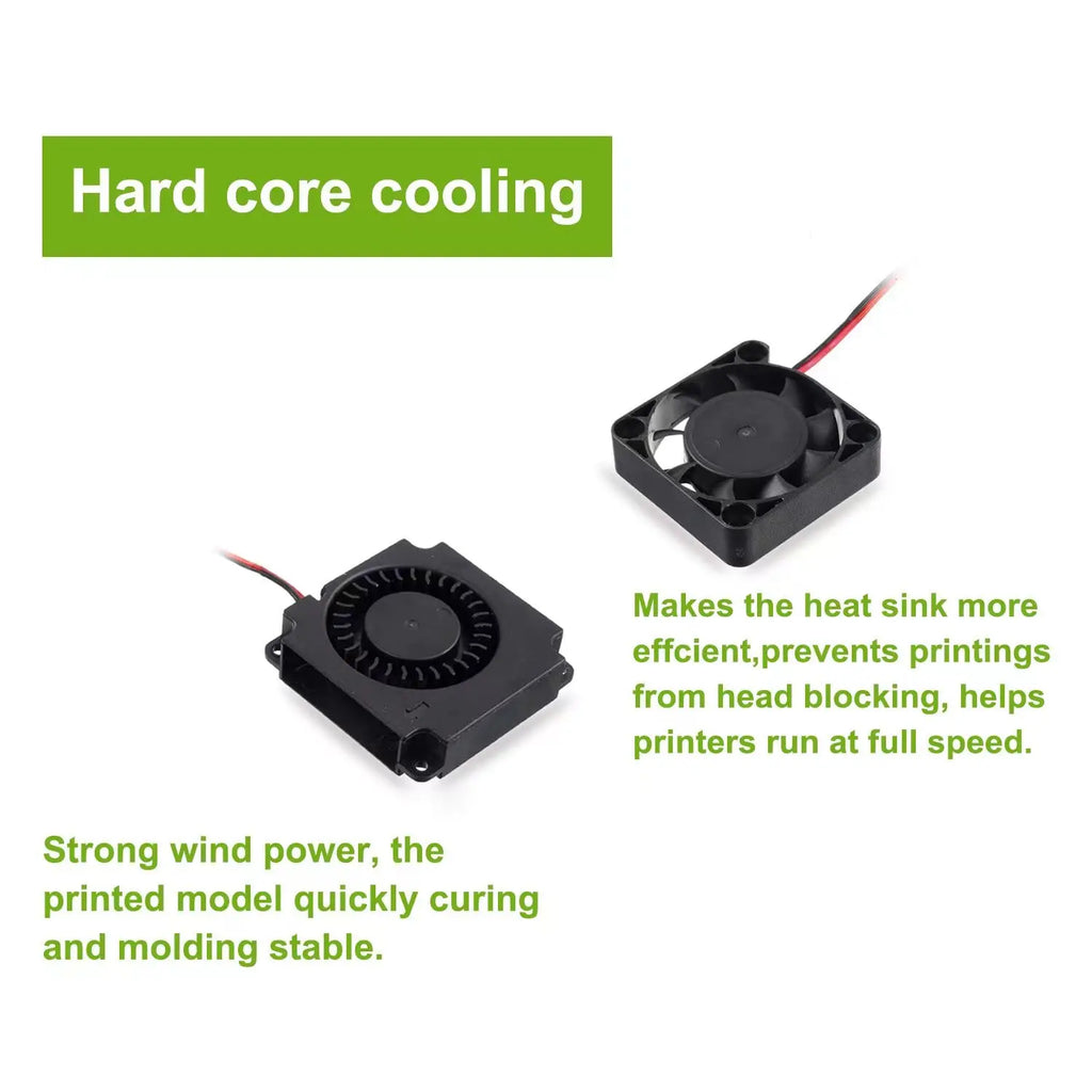 CREALITY Original 4010 Fans DC 24V Extruder Hot End Fan and Turbo Fan，Blower Fan and Axial Fan for Ender 3/Ender 3 Pro 3D Print