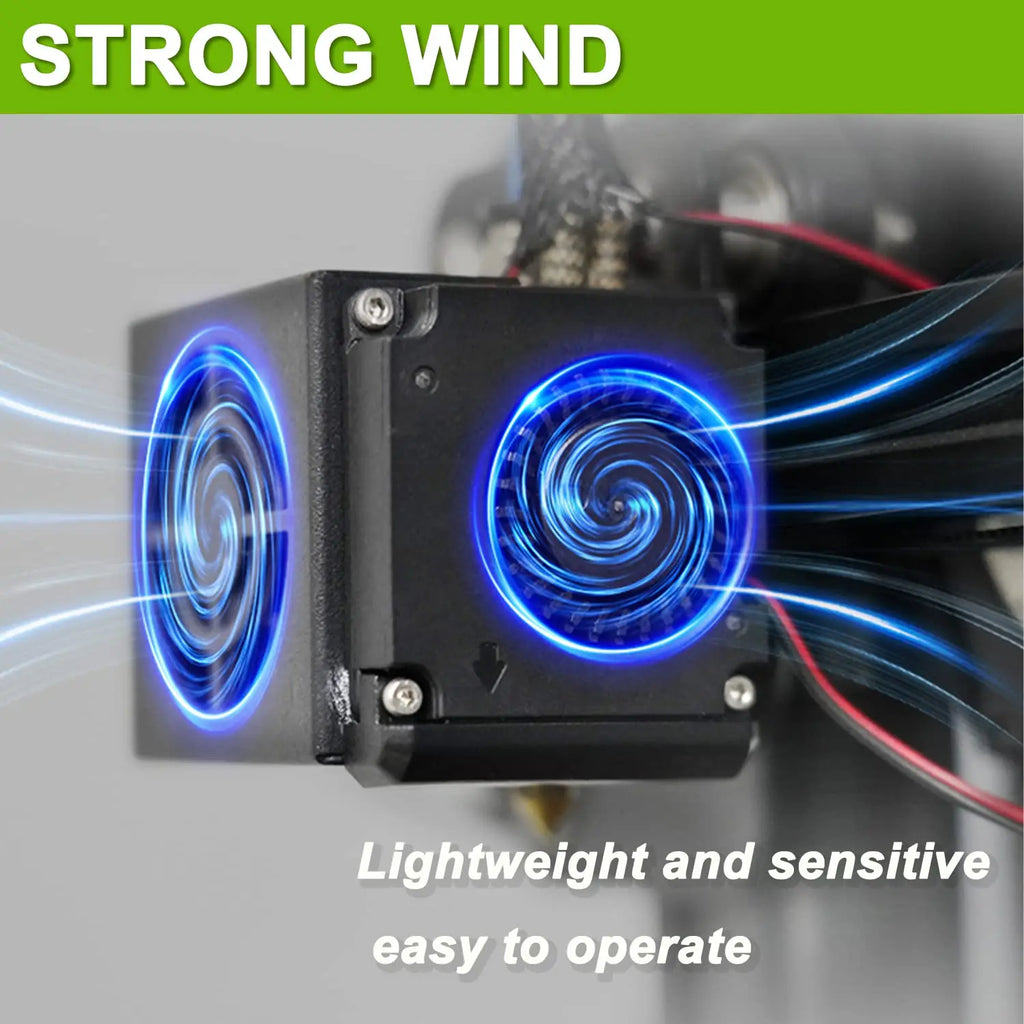 CREALITY Original 4010 Fans DC 24V Extruder Hot End Fan and Turbo Fan，Blower Fan and Axial Fan for Ender 3/Ender 3 Pro 3D Print