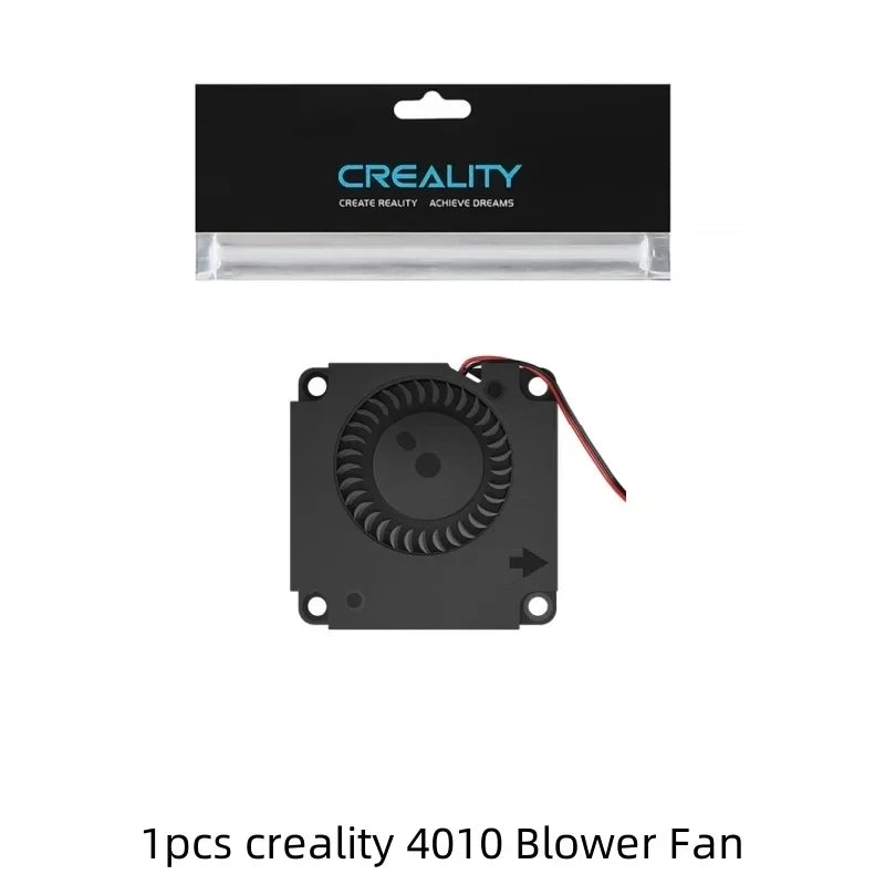 CREALITY Original 4010 Fans DC 24V Extruder Hot End Fan and Turbo Fan，Blower Fan and Axial Fan for Ender 3/Ender 3 Pro 3D Print